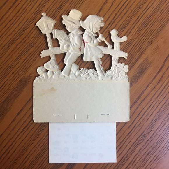 VTG Die Cut 1978 Calendar Pressed Advertisement - Picture 7 of 8